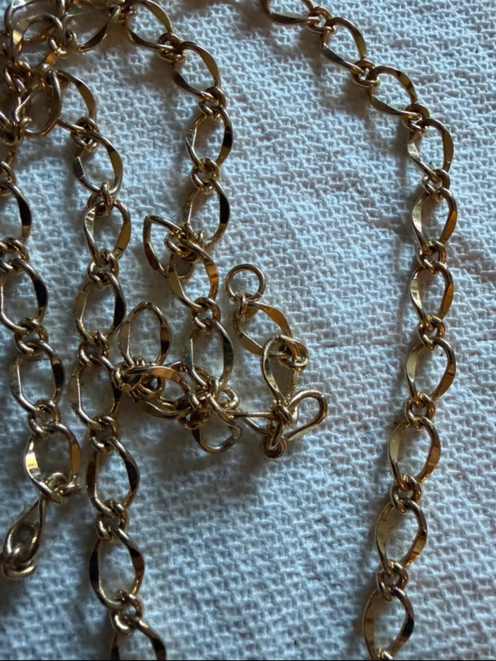 Gold Link Chain Necklace - Women Jewelry 29.5 inch chain